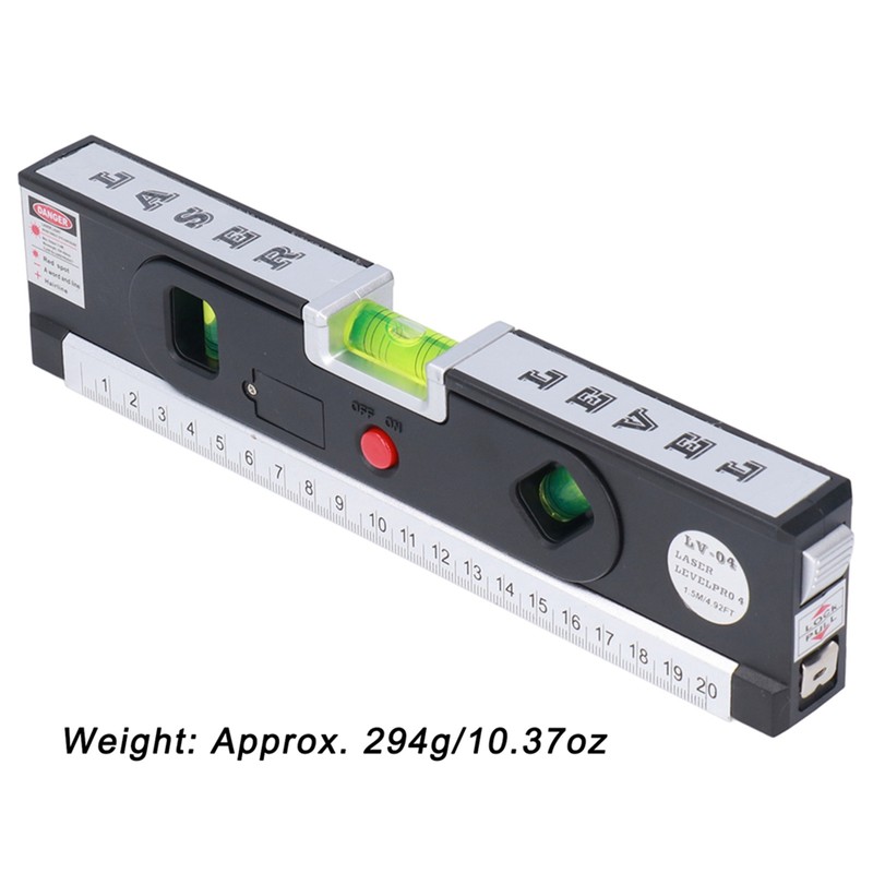 Level Measuring Ruler Spirit Level Infrared High Accuracy Multipurpose Level