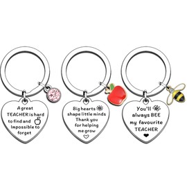 JMIMO Thank You Teacher Gifts for Women Appreciation Gifts Thank You Gift for Teacher(3 PCS)