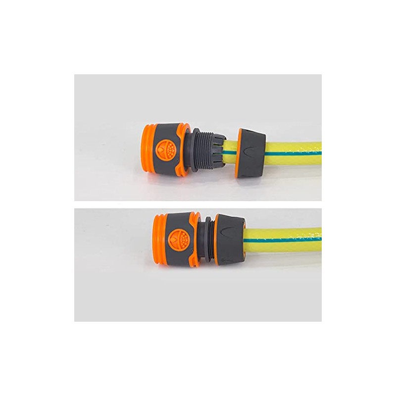 4 Pack 13 mm (1/2 inch) Garden Hose Quick Connector