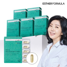 Esther Formula [국민영양] 여에스더 식물성 초임계 알티지 오메가3 (프리미엄 rTG형) 30캡슐, 6개 [National Nutrition] Esther Yeo Plant-Based Supercritical rTG Omega-3 (Premium rTG Type) 30 Capsules, 6 Packs