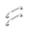 Oruiiju Pack of 2 Shower Handrails 304 Stainless Steel with