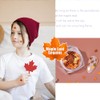 Holographic Glitters Fall Maple Leaf Shaped Nail Art Sequins Flakes