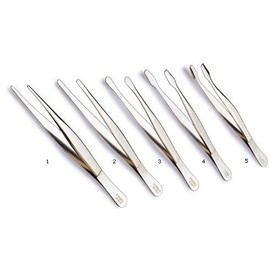PRINZ Tweezer 1210 Type 1 nickel plated, length 120 mm