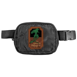 Lord of the Rings The Prancing Pony Belt Bag, Crossbody Fanny Pack for Women and Men, Adjustable