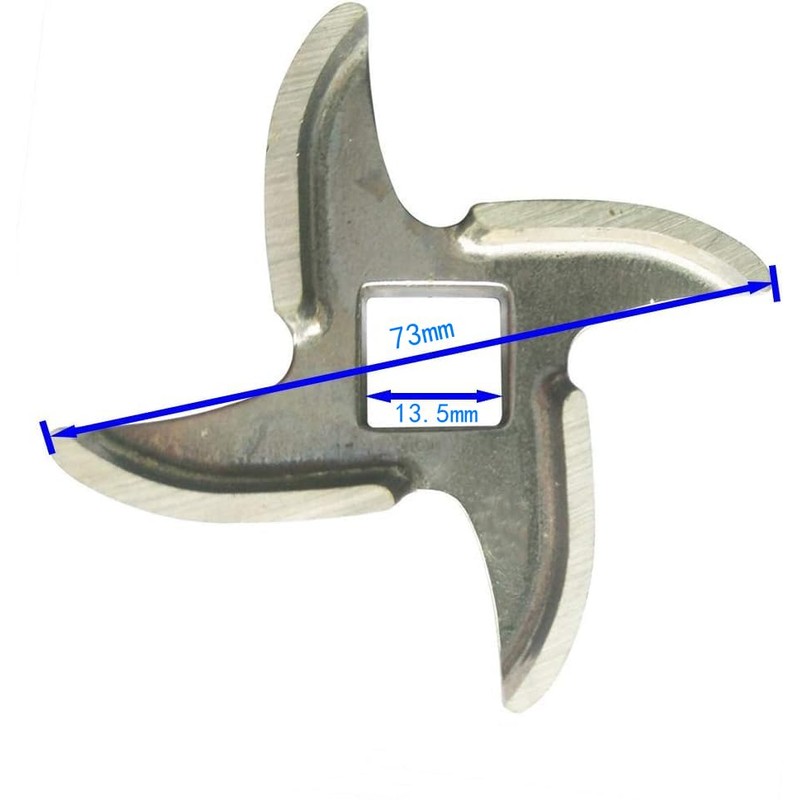 #22 Meat Grinder Blade Stainless Steel Knife Cutter Replacement (#22