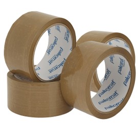 Pakomat Super Parcel Tape 4 Rolls Brown – Packaging Tape for Parcels, Boxes, Moving & Shipping | Rolls Parcel and Packing Tape