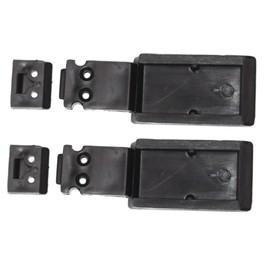 JSP Manufacturing Ford Truck Rear Sliding Window Glass Lock/Latch- Fits 1969 Thru 1999 Full Size (2)
