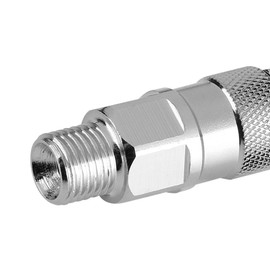 1/4-Inch Swivel Joint High Pressure Universal Paint Sprayer Swivel Adapter for Paint Spray Gun, Airless Sprayers, Hose Connector (1/4-1/4) …