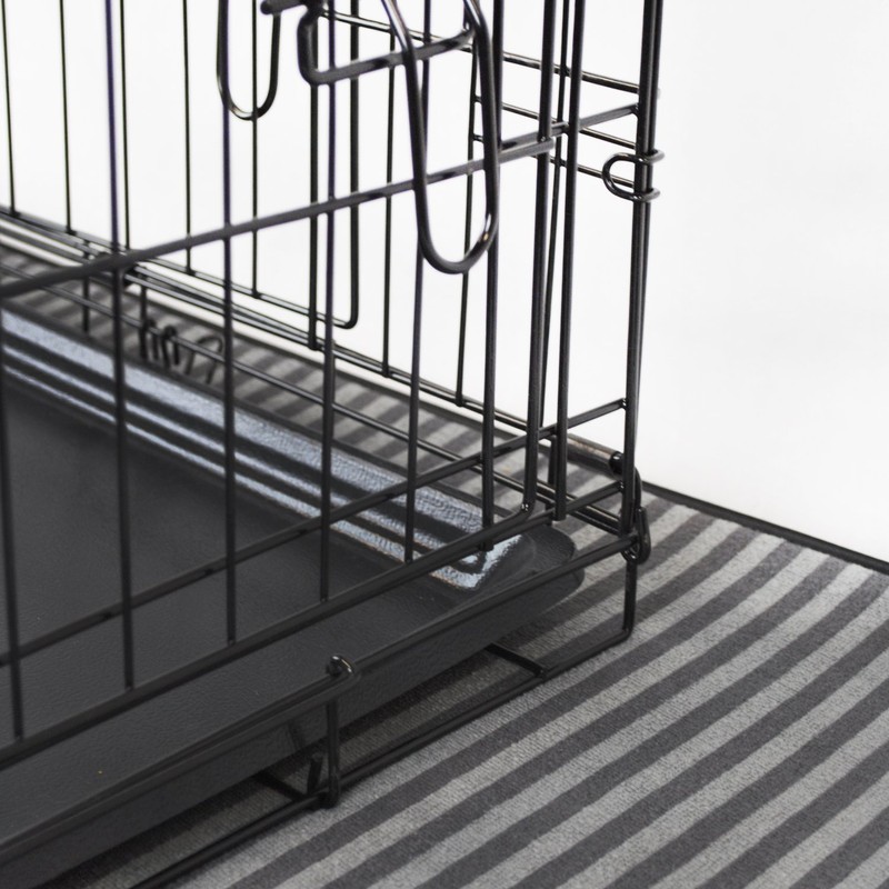 Bone Dry Striped Pet Cage Mat