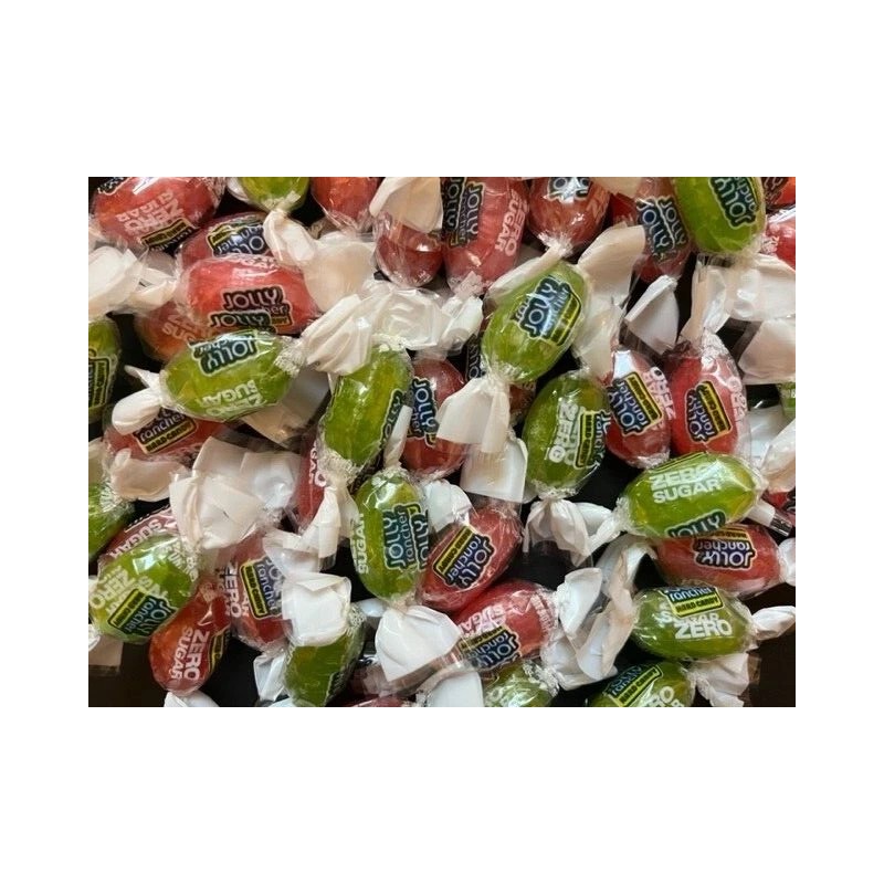 JOLLY RANCHER *ZERO SUGAR* Hard Candy GREEN APPLE & WATERMELON-