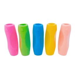 JBUJBU Pencil Grips for Kids Handwriting,Silicone Children Pencil Holding Practictise Device for Correcting Pen Holder Postures Correction Tools (5Pcs)
