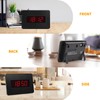Timegyro Digital Wall Clock Battery Operated with LED Display, Wall
