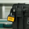 Guliffen Weatherproof Laminated Padlock with Key,4 Pack Outdoor Pad Locks