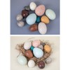 12PCS Portable Wood Simulation Eggs DIY Easter Egg for Home