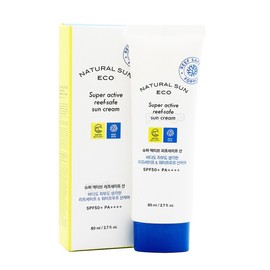 The Face Shop Natural Sun Eco Leaf Safe Sunscreen 80ml / 더페이스샵 내추럴선에코 리프세이프 선크림 80ml