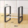 Kitchen Cabinet Storage Shelves Plates Dishes Chopping Board Storage Rack