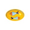 Tranquillo Ceramic soap dish handpainted fish with holes for water