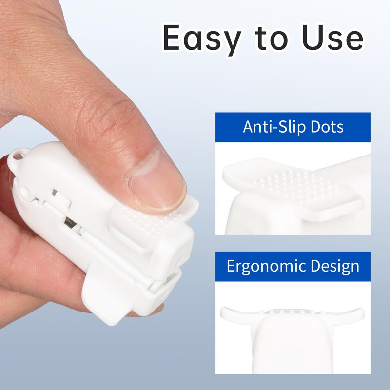 R-PACK Zipper Lock Sealer: Reusable Airtight Food Storage Clips for