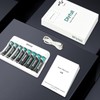 DLYPOW 8 Bay Battery Charger AA AAA, USB-C Fast Charging