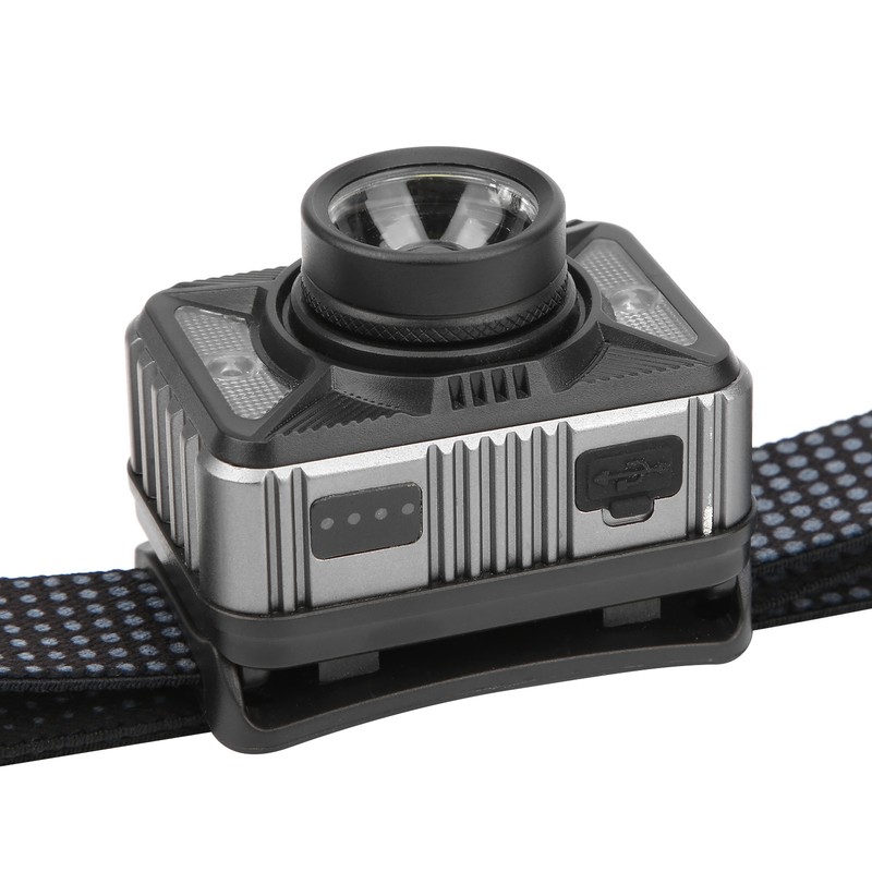 XHP50 Strong Brightness Zoom Induction Front Light Builtin Battery USB