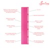 3 Plus Ruler Template - Pink