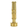 Heavy-Duty Brass Hose Nozzle, Adjustable Twist Hose Nozzle, Jet Sweeper