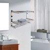 DNYSYSJ 3 Tier Bath Towel Bar Towel Rack, Bath Towel