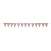 Linen Bunting Banner with 48pcs Flags Wedding Party Holiday Celebration