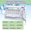 Upgraded Refrigerator Ice Maker Assembly AEQ72909603 AEQ72909602 Compatible with LG
