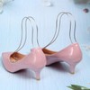 Holibanna 2PCS Metal Sandal Shoes Display Stainless Supports Shaper Forms