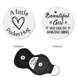 Encouragement Inspirational Gifts for Women Girls Friends Birthday Gifts for Girlfriend Wife Christmas Gifts for Daughter Granddaughter Beautiful Girl You Can Do Amazing Things Pocket Hug Token Gifts