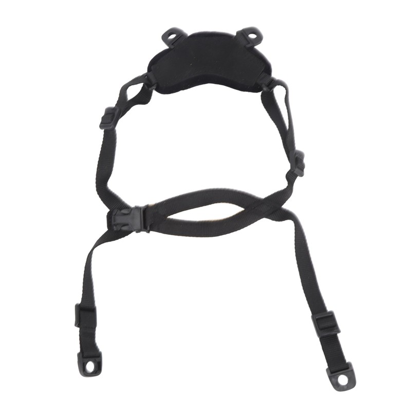 Helmet Chin Strap Outdoor Adjustable 4 Points Chin Strap for