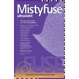Attached Misty Fuse Ultraviolet Sheer Fusible- 20 Inch W x 2-1/2ft