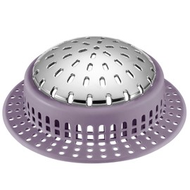 Aluvor Shower Drain Hair Catcher, Shower Drain Cover, Bathtub Drain Hair Catcher for Pop-Up & Regular Drains