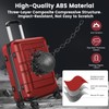 Axidou Luggage Sets with Spinner Wheels (20/24/28 Inch), PC+ABS Suitcase