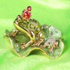 < Crown King Toad (Frog) > pixia-su Jewelry Box