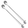 BRIOUT 2 Pcs Bar Spoon, 12 Inches Long Handle Drink