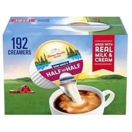 Coffee Creamer Singles Mini Moo’s Half & Half Creamer, (192 Count)