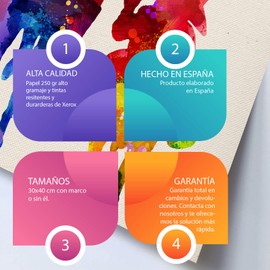 Nacnic Don Quixote and Sancho Panza Watercolour Poster Watercolour Style Wall Decoration Illustration of Cervantes and Spanish Literature Various Multicoloured Pictures without Frame Size 30 x 40 cm