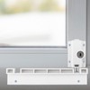 1Pack Sliding Door Lock, Patio Door Lock, White Sliding Window