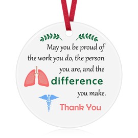 X-Ray Tech Thank You Gift Christmas Ornament Radiology Ceramic Ornament X-Ray Tech Gift Radiology Assistant Gift X-Ray Technician Graduation Gift Christmas Tree Decoration Appreciation Gift Ornaments