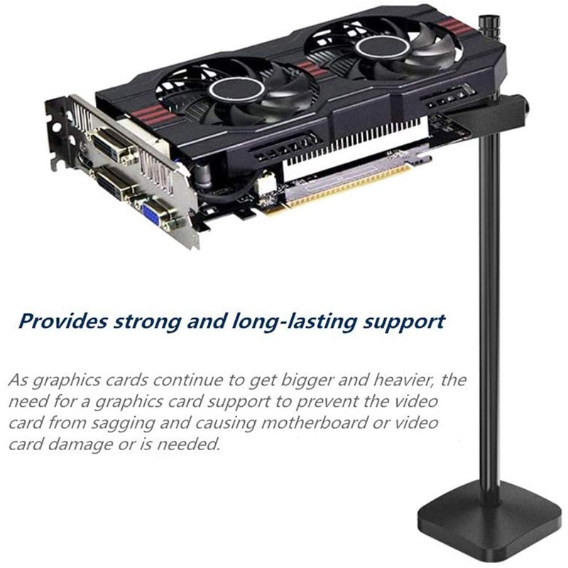 Graphics Card GPU Brace Support, Video Card Sag Holder Bracket,