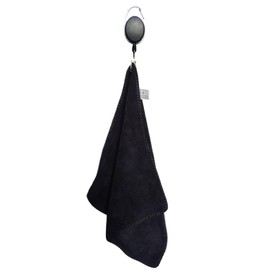 Golf Club Towel - Golf Bag Cleaning Tool - Fiber Wipes with Retractable Clip for Men Women Gloves Sports Fitness Cycling Bike Fishing
