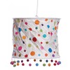 Trends Handmade Lokta Paper Max 40 Watt Round Multi Colour