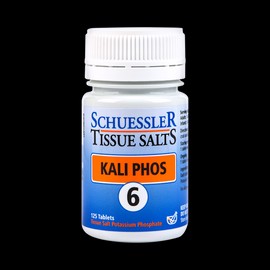 Schussler Schuessler Tissue Salts Kali Phos 6 125 Tablets