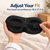 3D Contoured Sleep Mask – Light-Blocking Eye Mask for Sleeping
