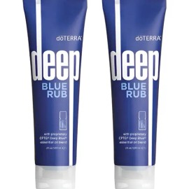 Crema Deep Blue Rub Doterra 120 Ml Con Aroma Mentolado 2pcs
