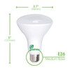 Yeegfeyzz Tiptop Home BR30 LED Floodlight, 11W (65W Equivalent), Dimmable,