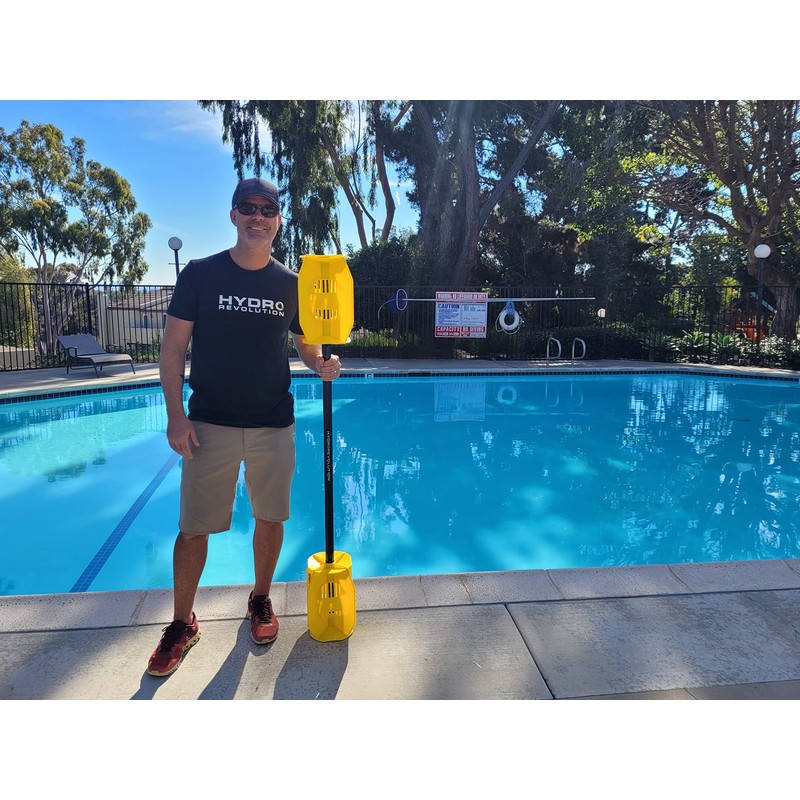 Hydro-Tone Maximum Resistance Aquatic Barbell | Water Weights for Pool