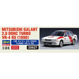Hasegawa 20627 1/24 Mitsubishi Galant 2.0 DOHC TURBO VR-4 RS Plastic Model